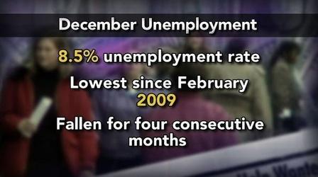 Video thumbnail: PBS NewsHour Unemployment Dips to 8.5%, but How Is Overall U.S....