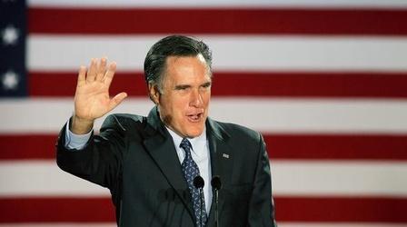 Video thumbnail: PBS NewsHour With 3 More Wins, Romney Pivots to General Election