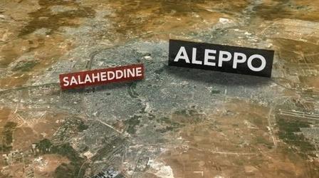 Video thumbnail: PBS NewsHour Syrian Troops Wage Fierce Ground Assault in Aleppo
