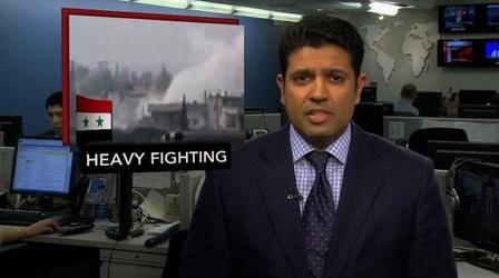 Video thumbnail: PBS NewsHour News Wrap: White House Urges Political Solution in Syria