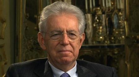 Video thumbnail: PBS NewsHour Time to Focus on Growth in Europe, Italian PM Says