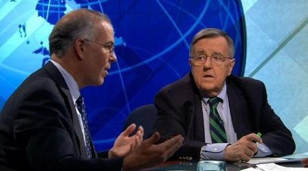 Video thumbnail: PBS NewsHour Shields, Brooks on 'Mutual Pandering' Over Student Loans