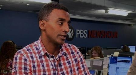 Video thumbnail: PBS NewsHour Conversation: Marcus Samuelsson Says "Yes, Chef" In New Memo