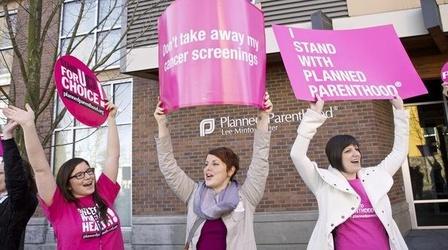 Video thumbnail: PBS NewsHour Komen Charity Reverses Planned Parenthood Grant Cuts