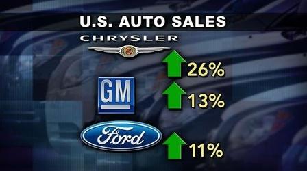 Video thumbnail: PBS NewsHour How the U.S. Auto Industry Picked Up Speed in 2011