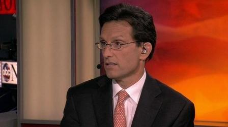 Video thumbnail: PBS NewsHour Rep. Eric Cantor: Romney, Ryan Improves Life for Americans