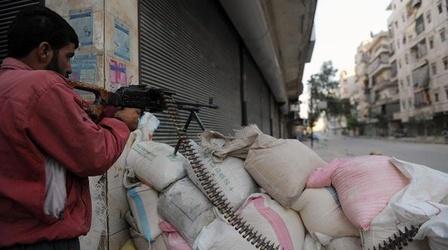 Video thumbnail: PBS NewsHour Syrian Rebels Brace for Government Advance