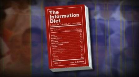 Video thumbnail: PBS NewsHour 'The Information Diet': More 'Conscious Consumption' Needed?