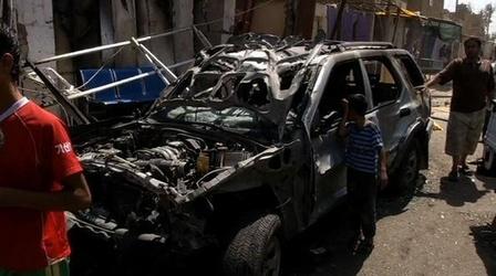 Video thumbnail: PBS NewsHour Iraq Attacks are Worst Insurgent Violence in Years