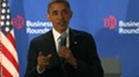 Video thumbnail: PBS NewsHour Obama Rejects Future Debt Ceiling Limits