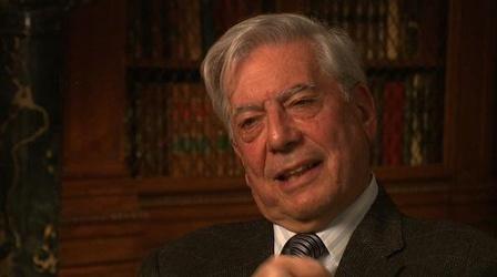 Video thumbnail: PBS NewsHour Writer Mario Vargas Llosa on the Importance of Literature
