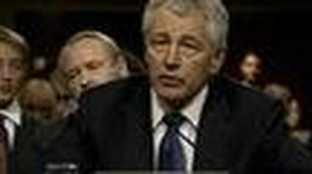 Video thumbnail: PBS NewsHour Defense Secretary Nominee Hagel Faces More Hurdles