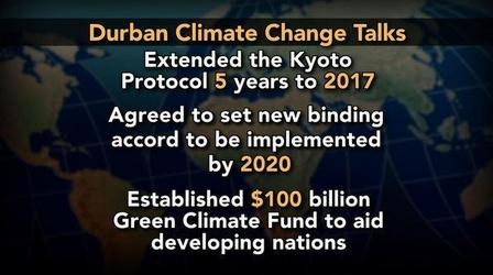 Video thumbnail: PBS NewsHour After Durban, What Comes Next for Climate Policy?