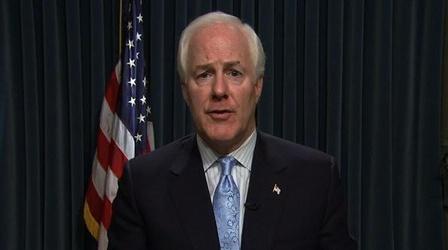 Video thumbnail: PBS NewsHour Cornyn to Obama: Take Tax Hikes Off The Table in Debt...