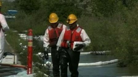Video thumbnail: PBS NewsHour Big Sky Country Struggles With Yellowstone Oil Spill...