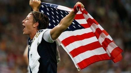 Video thumbnail: PBS NewsHour Soccer Is Latest Gold for U.S. Women Dominating London Games