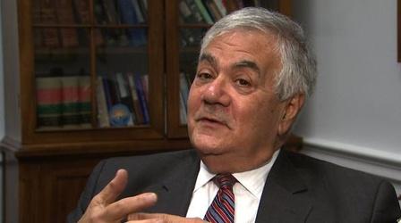 Video thumbnail: PBS NewsHour Barney Frank Responds to Gretchen Morgenson