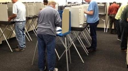 Video thumbnail: PBS NewsHour In Battleground Iowa, Early Voting Turnout Is Key