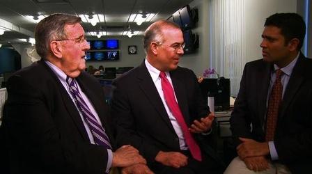 Video thumbnail: PBS NewsHour The Doubleheader: Newt, the NFL and Headbutts