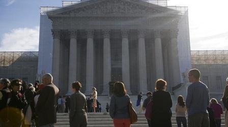 Video thumbnail: PBS NewsHour New Session of Supreme Court Expects Cases on Hot Issues
