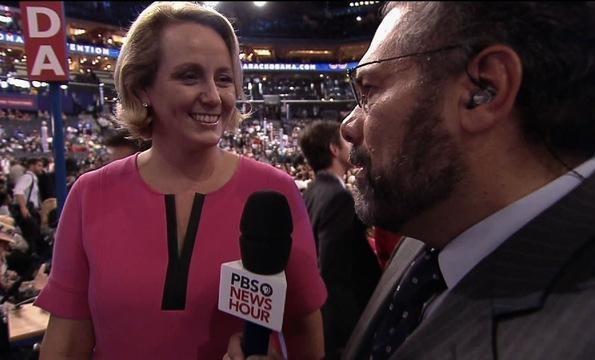 On the DNC Floor, Stephanie Schriock Talks Women in Politics