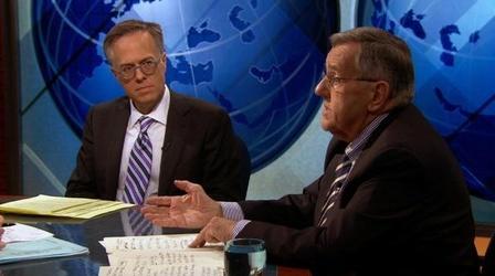Video thumbnail: PBS NewsHour Shields, Gerson on the Politics of Immigration, Watergate