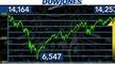 Video thumbnail: PBS NewsHour Dow Jones Industrial Average Closes at All-Time High