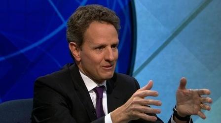 Video thumbnail: PBS NewsHour Geithner on Potential Deficit Deal: 'We're Closer Than...