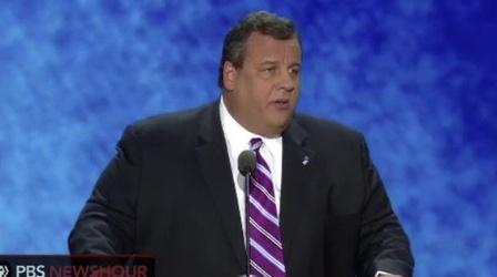 Video thumbnail: PBS NewsHour Watch Gov. Chris Christie Speak at the RNC