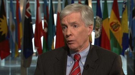 Video thumbnail: PBS NewsHour Ryan Crocker on Leaked Cable About Pakistani Safe Havens