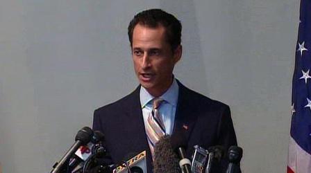 Video thumbnail: PBS NewsHour Weiner Says He's Resigning, Apologizes for Scandal