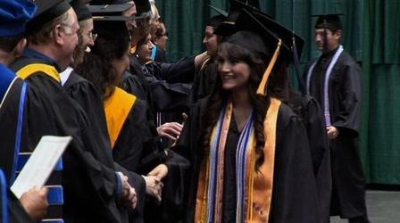 Video thumbnail: PBS NewsHour In Texas, Luring Students Back By Sending Them to College