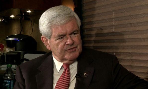 Gingrich to NewsHour: I Have Momentum to Beat 'Liberal'...