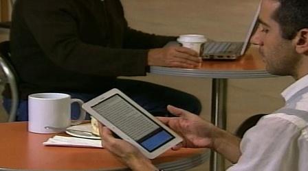 Video thumbnail: PBS NewsHour The E-Book War: the Stakes in the Fight for Readers' Dollars