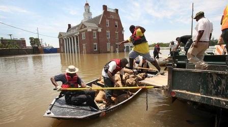 Video thumbnail: PBS NewsHour All Eyes on Mississippi River Levees, Spillways as Flood...