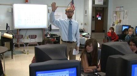 Video thumbnail: PBS NewsHour News Literacy Project Trains Young People to Be Skeptical...