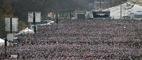 Larger Than Expected Inauguration Crowd Share Joy, Hopes