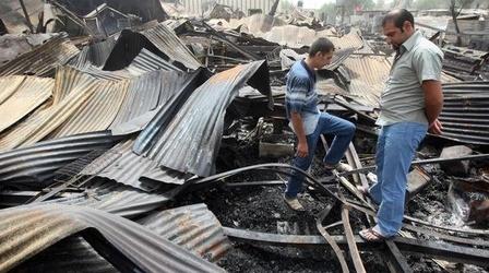Video thumbnail: PBS NewsHour Twin Bombings Near Baghdad Cast Doubts on Iraq's Fragile...