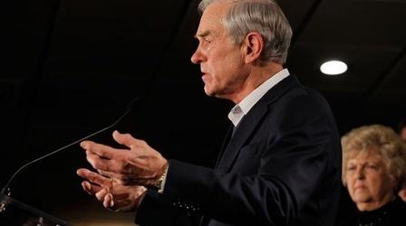 Video thumbnail: PBS NewsHour What Ron Paul Wants If His Supporters Will Back Romney