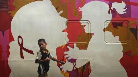 Video thumbnail: PBS NewsHour AIDS Conference Ends With Hope for Cure Building