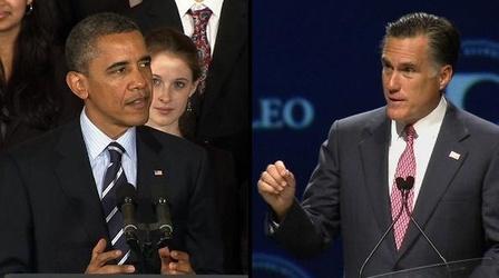 Video thumbnail: PBS NewsHour Money Race is Crucial Factor in Presidential Campaigns