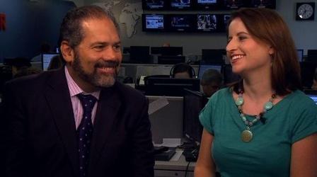Video thumbnail: PBS NewsHour Christina Bellantoni and Ray Suarez discuss voter ID laws