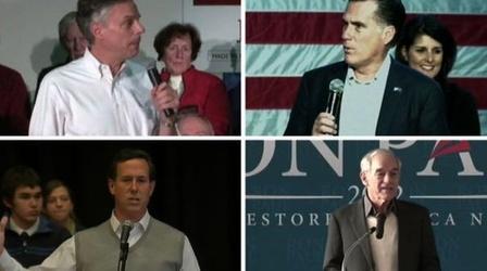 Video thumbnail: PBS NewsHour GOP Presidential Hopefuls Scout S.C., Prep N.H. for...