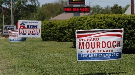 Video thumbnail: PBS NewsHour Some Senate Candidates Race Toward Photo-Finish Elections