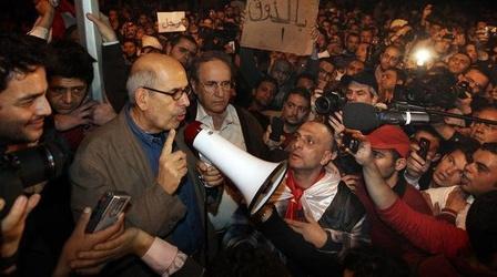 Video thumbnail: PBS NewsHour In Egypt, Social Media Tools Act as Catalyst
