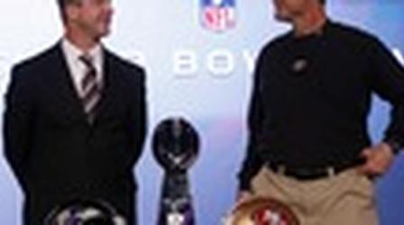 Video thumbnail: PBS NewsHour Super Bowl XLVII Rival Teams Coached by Brothers