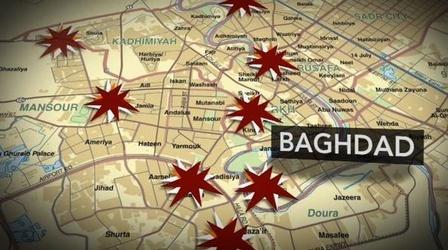 Video thumbnail: PBS NewsHour In Face of Coordinated Attacks in Iraq, Should U.S. Have...