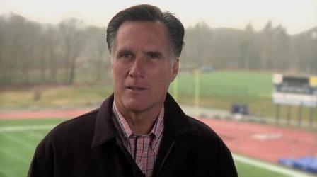 Video thumbnail: PBS NewsHour News Wrap: Romney Officially Seeks 2012 GOP Bid; Gbagbo...