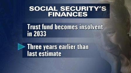 Video thumbnail: PBS NewsHour Social Security Slated to Run Dry in 2033, Trustees Warn