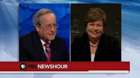 Video thumbnail: PBS NewsHour As Iowa Winnows the Republican Field, Who Will Survive...